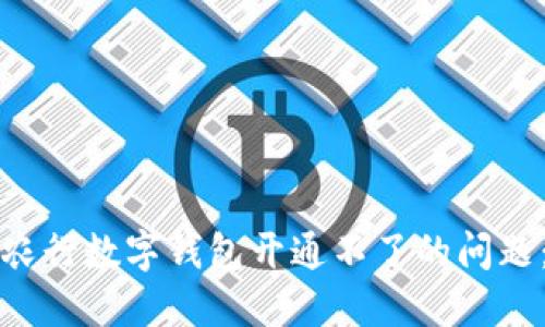 如何解决农行数字钱包开通不了的问题：详细指南