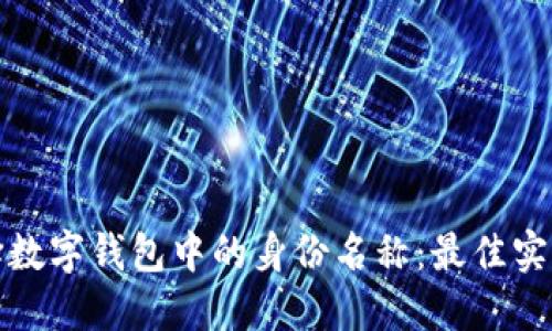 如何选择数字钱包中的身份名称：最佳实践与技巧