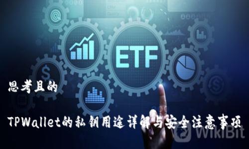 思考且的

TPWallet的私钥用途详解与安全注意事项