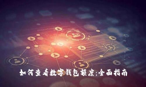 如何查看数字钱包额度：全面指南