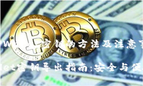 导出TPWallet密钥的方法及注意事项

TPWallet密钥导出指南：安全与便捷并存