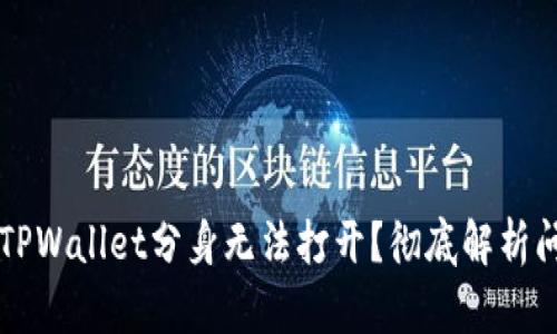 为什么TPWallet分身无法打开？彻底解析问题原因