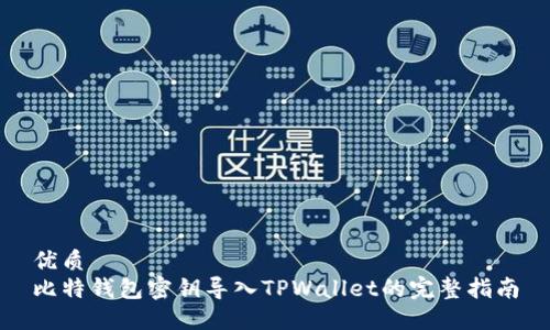 优质  
比特钱包密钥导入TPWallet的完整指南