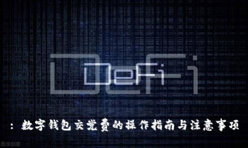 : 数字钱包交党费的操作指南与注意事项