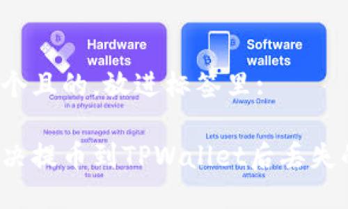 思考一个且的，放进标签里:

如何解决提币到TPWallet后丢失的问题？