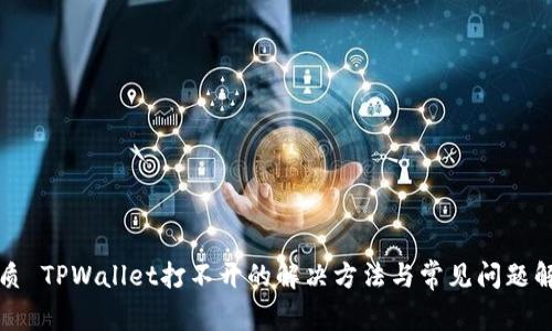 优质 TPWallet打不开的解决方法与常见问题解析