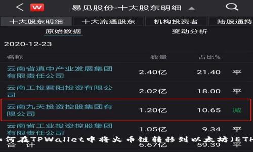 如何在TPWallet中将火币链转移到以太坊（ETH）